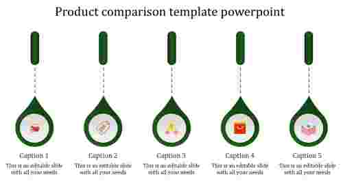product comparison template powerpoint-product-market